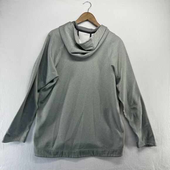 Michigan Wolverines Sweatshirt Men's Large Gray Hoodie basketball jumpman Jordan - Picture 8 of 11